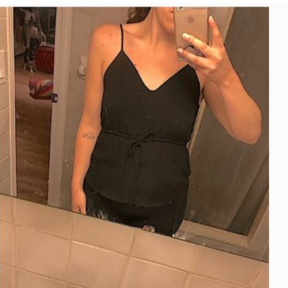 Babaton “Warren” Tie-Waist V-neck Camisole - Picture 6 of 12